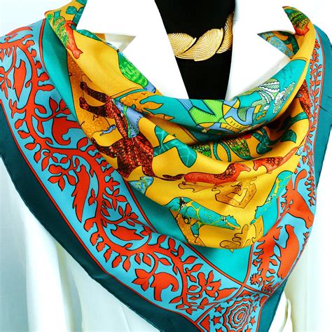 hermes scarf